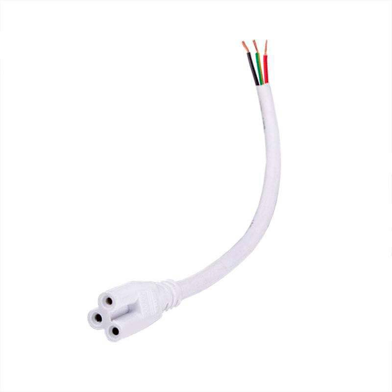 Cable con conector (x1) para tubos T5 / T8, 15cm - XauenBatt Iluminación