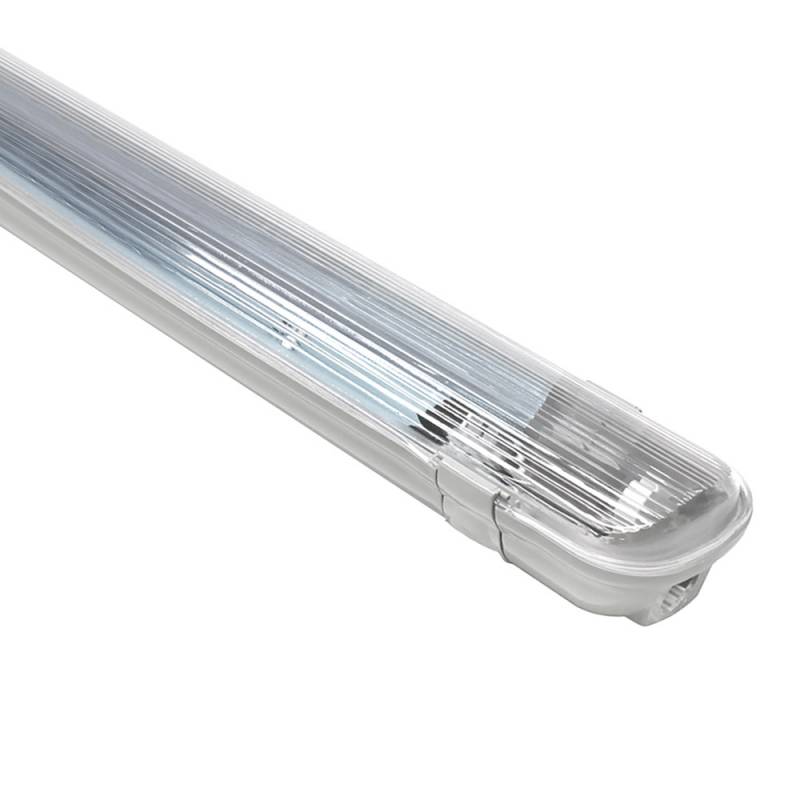 Pantalla Estanca para 1 Tubo LED T8 de 120cm - XauenBatt Iluminación