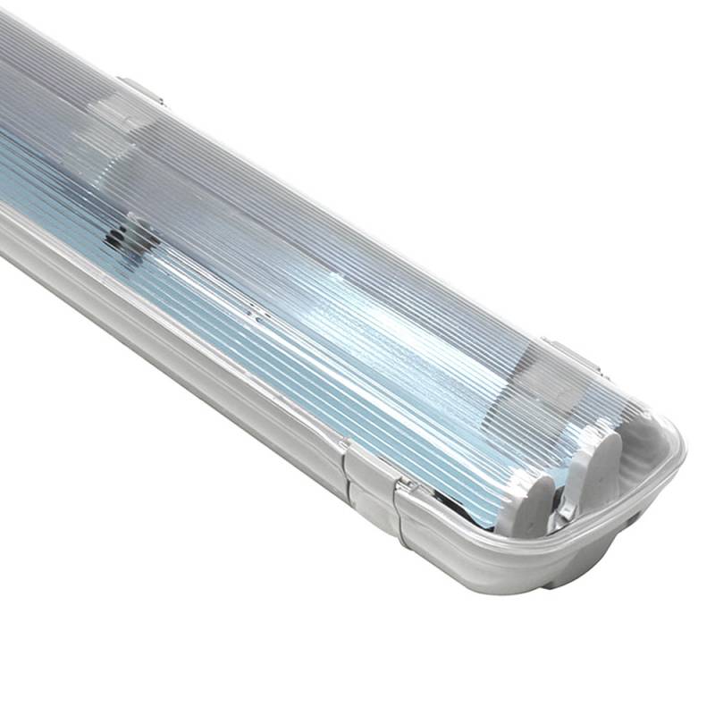 Pantalla Estanca para 2 Tubos LED T8 de 150cm - XauenBatt Iluminación