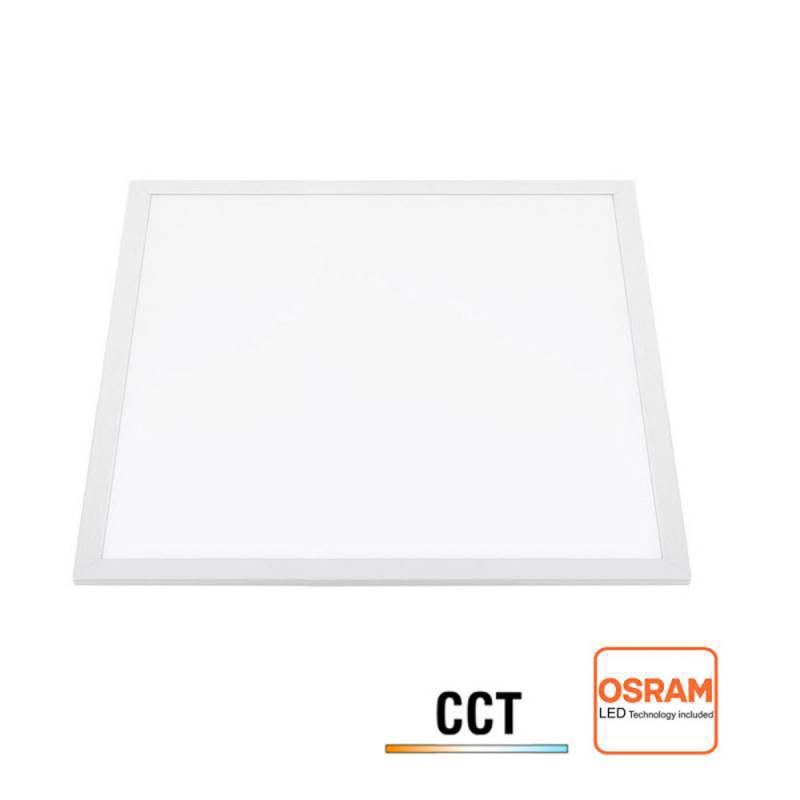 Panel LED Backlit DC24V, 40W, CCT, Chip Osram, 60x60cm, Blanco dual, regulable - XauenBatt Iluminación