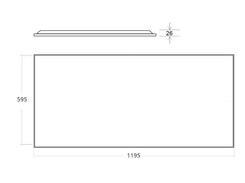 Paneles led 10801-43 esquema