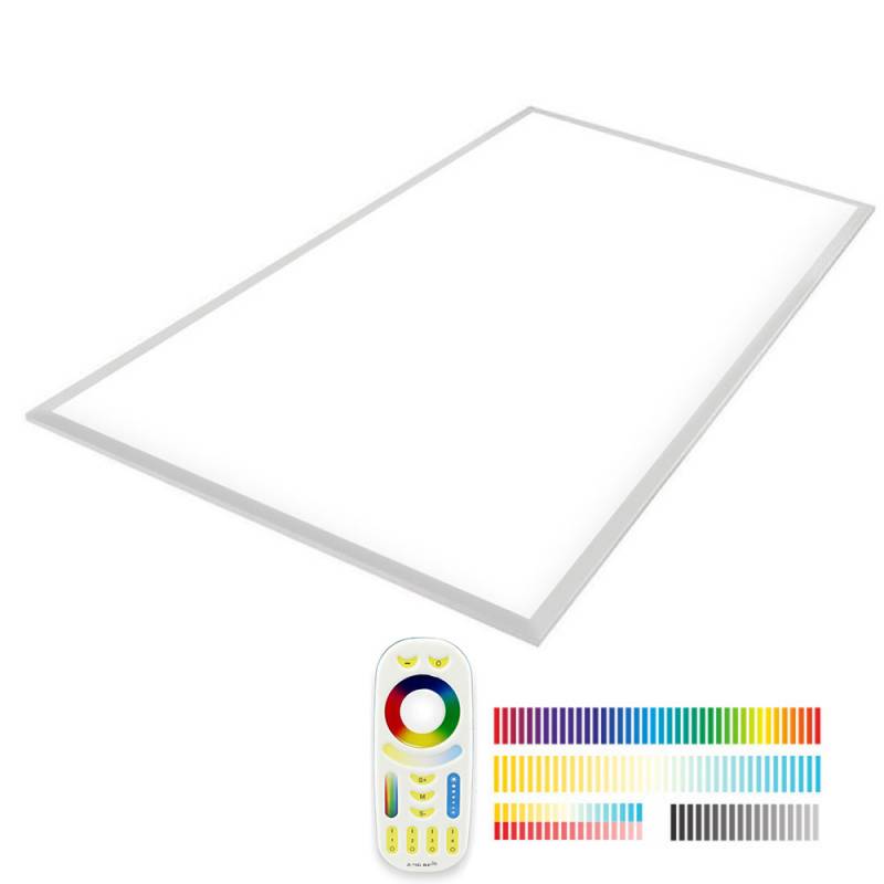 Panel LED Backlit 65W, FUT045A, RGB + CCT, RF, 60x120cm, RGB + Blanco dual, regulable - XauenBatt Iluminación