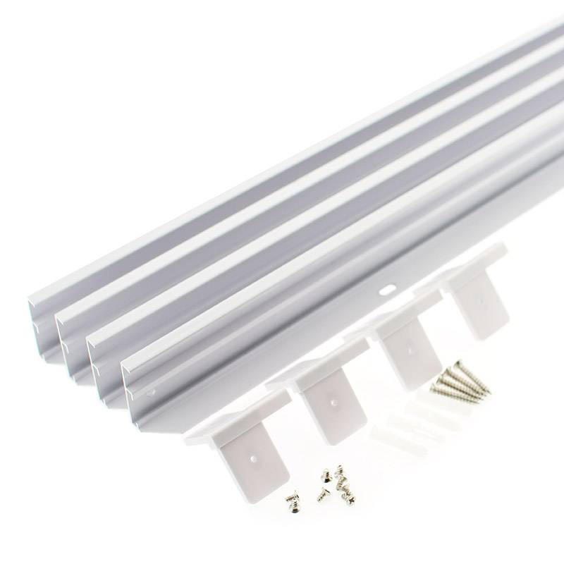 Kit marco Blanco para instalar Panel Led 60x120cm en superficie - XauenBatt Iluminación