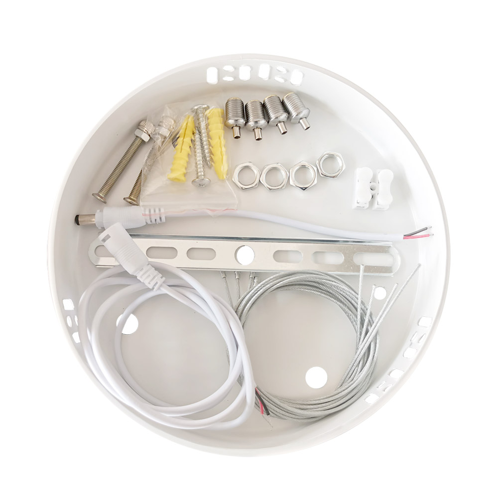 Kit Florón + Cables de suspensión para paneles LED - XauenBatt Iluminación