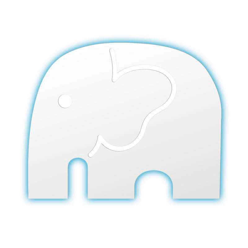 ELEFANTE Led Lamp blanco, RGB - XauenBatt Iluminación
