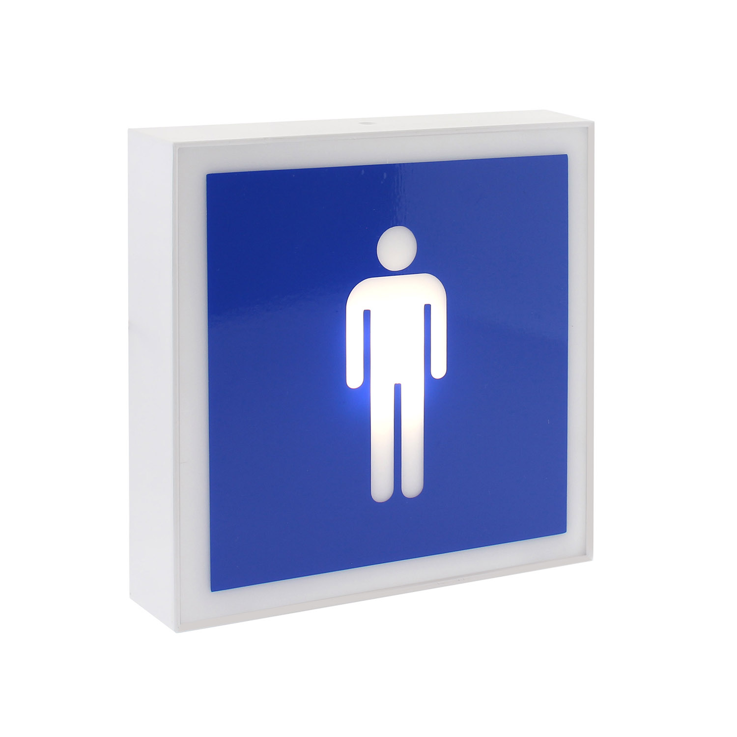 Signaled Aseos hombre, 17x17, Blanco frío - XauenBatt Iluminación