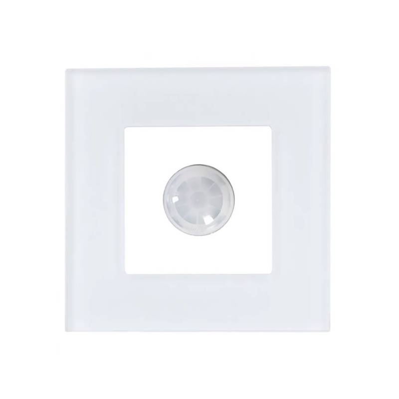 Interruptor Detector de Movimiento IR KOOB frontal PC blanco - XauenBatt Iluminación
