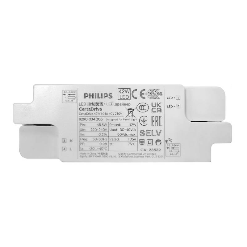 LED Driver Certadrive DC30-40V/42W/1050mA - XauenBatt Iluminación
