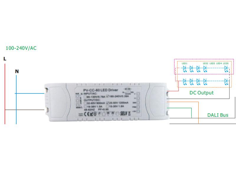 Control DALI 11300-48 instalacion