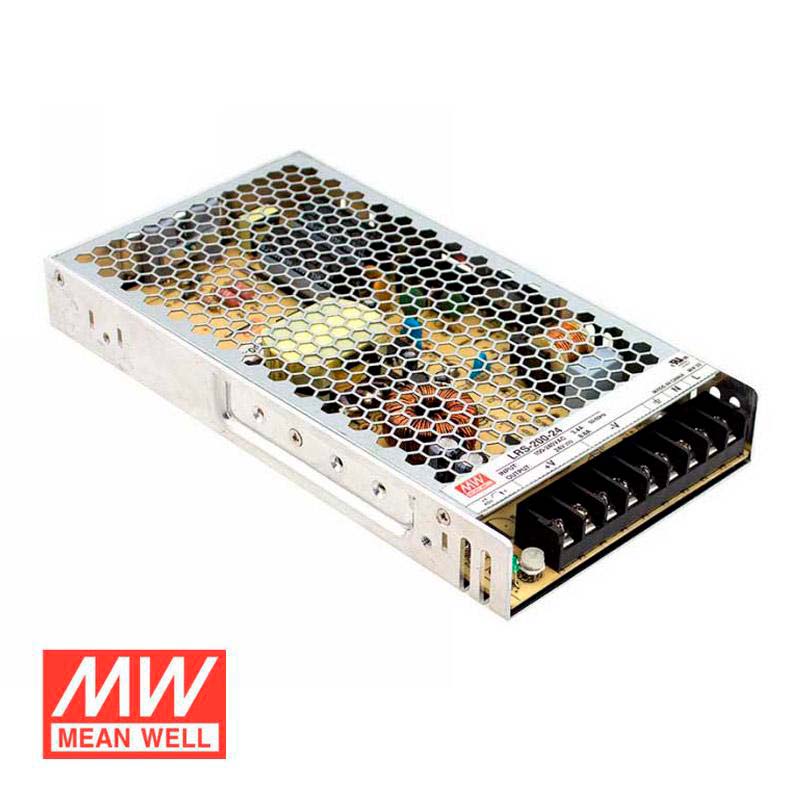 Fuente de alimentación 12V/200W/17A Mean Well LRS-200-12 - XauenBatt Iluminación