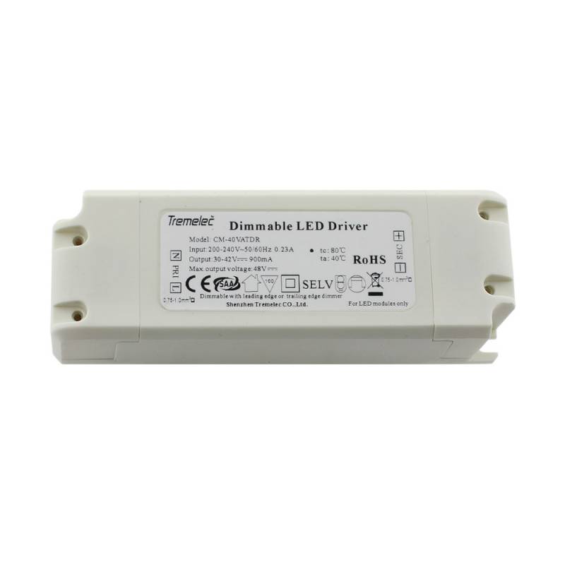Driver SERK DC30-42/40W/900mA TRIAC regulable - XauenBatt Iluminación