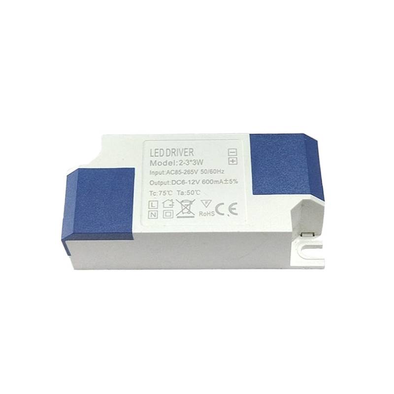 LED Driver DC6-12V, (2-3)x3W, 600mA - XauenBatt Iluminación