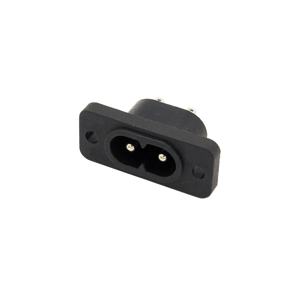 Conector cable C8 IEC 320 C8, AC250V, 2.5A, 2 pines - XauenBatt Iluminación