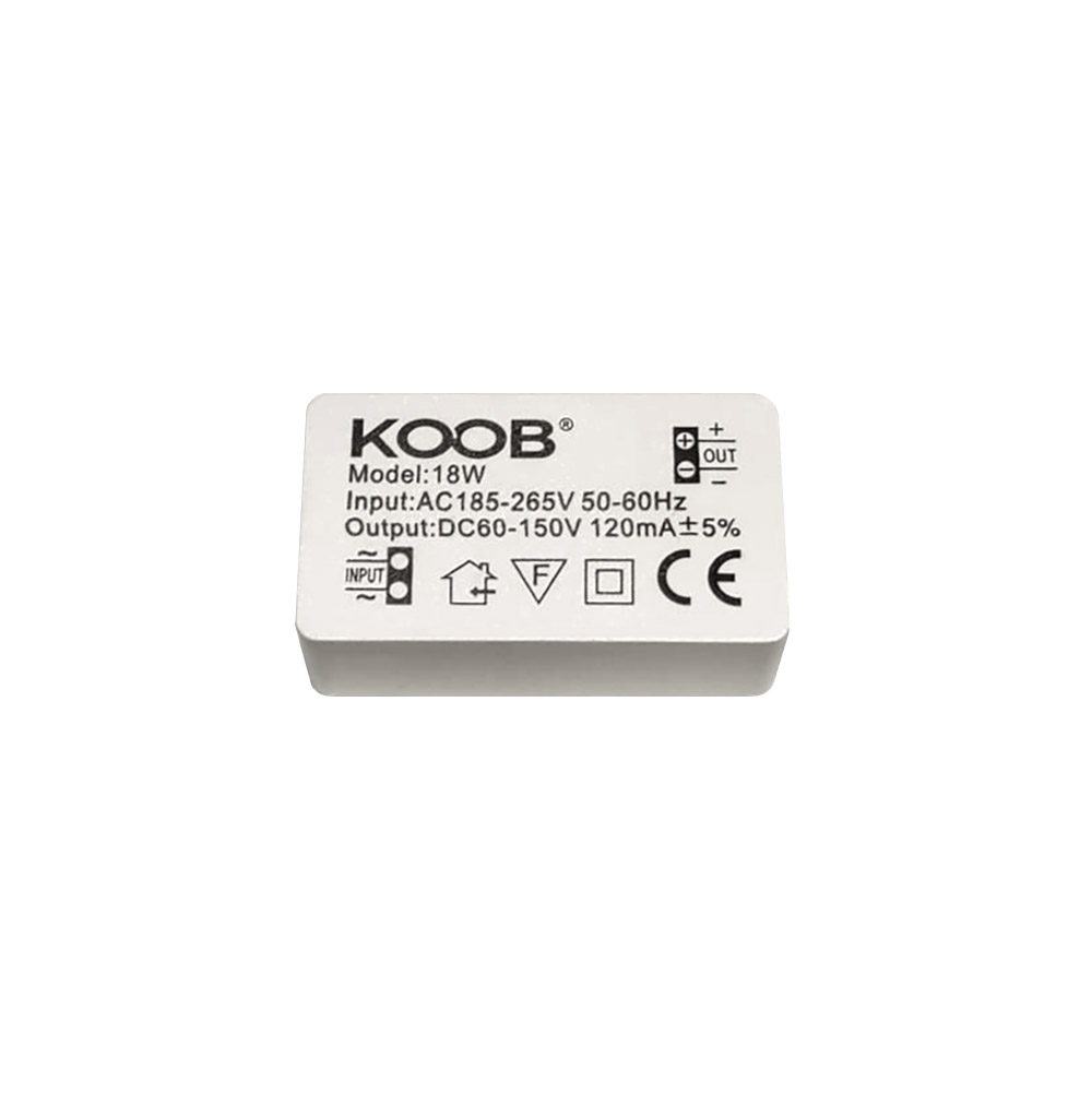 LED Driver DC60-150V/18W/120mA - XauenBatt Iluminación