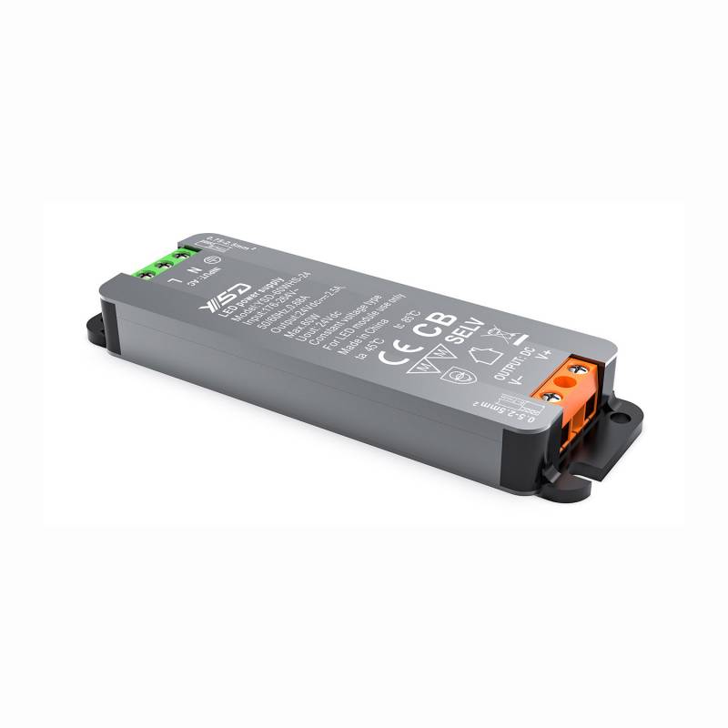 Fuente de alimentación Ultracompacta DC24V/60W/2,25A - XauenBatt Iluminación