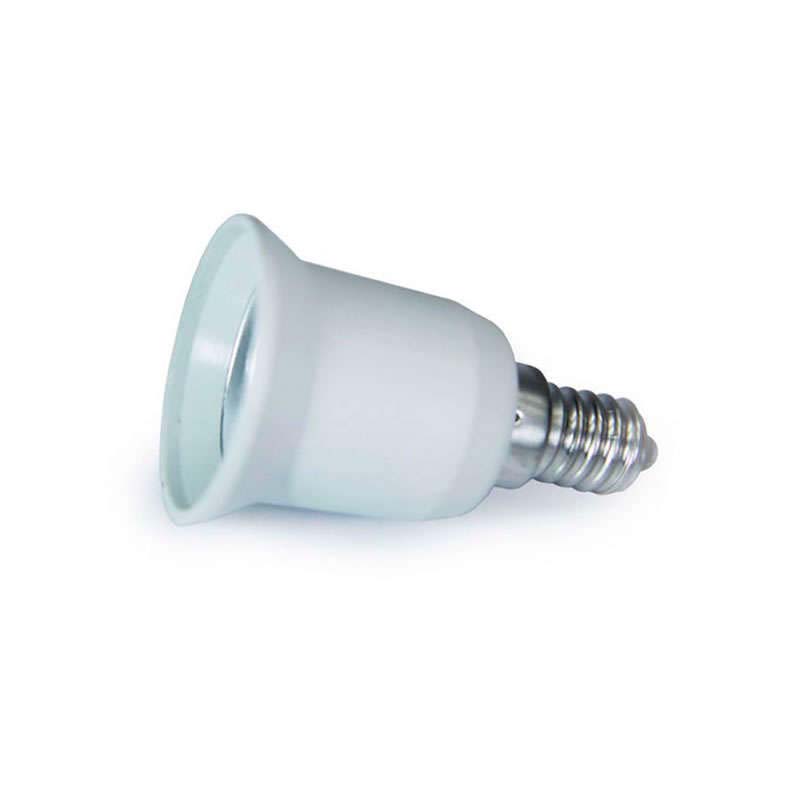 Adaptador / conversor para bombillas E27 a E14 - XauenBatt Iluminación