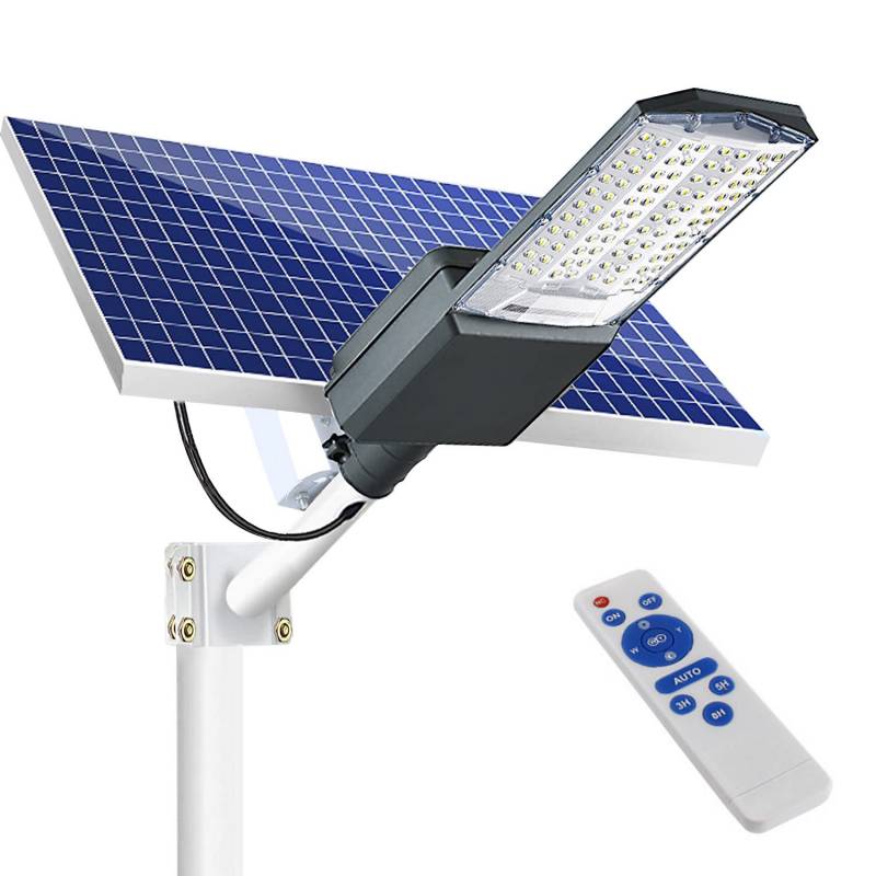 Farola LED Solar URBAN 300W, 3,2V / 20000mAH, Blanco frío - XauenBatt Iluminación