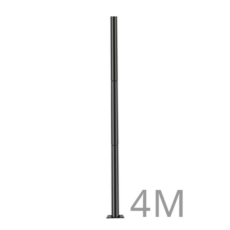 Poste farola acero galvanizado modular 4m - XauenBatt Iluminación