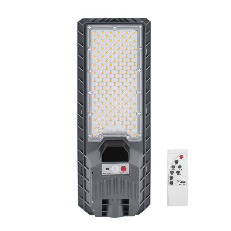 Farola LED Solar BASIC 200W, 3,7V / 3000mAH, Blanco frío - XauenBatt Iluminación