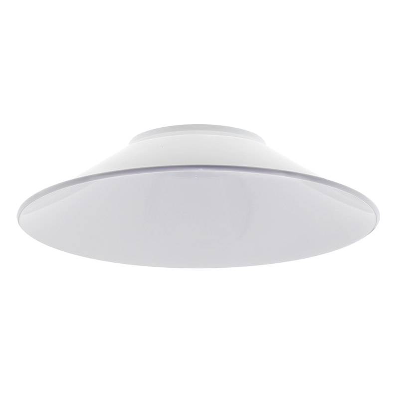 Reflector aluminio 120º para lámpara industrial, Ø215mm, blanco - XauenBatt Iluminación