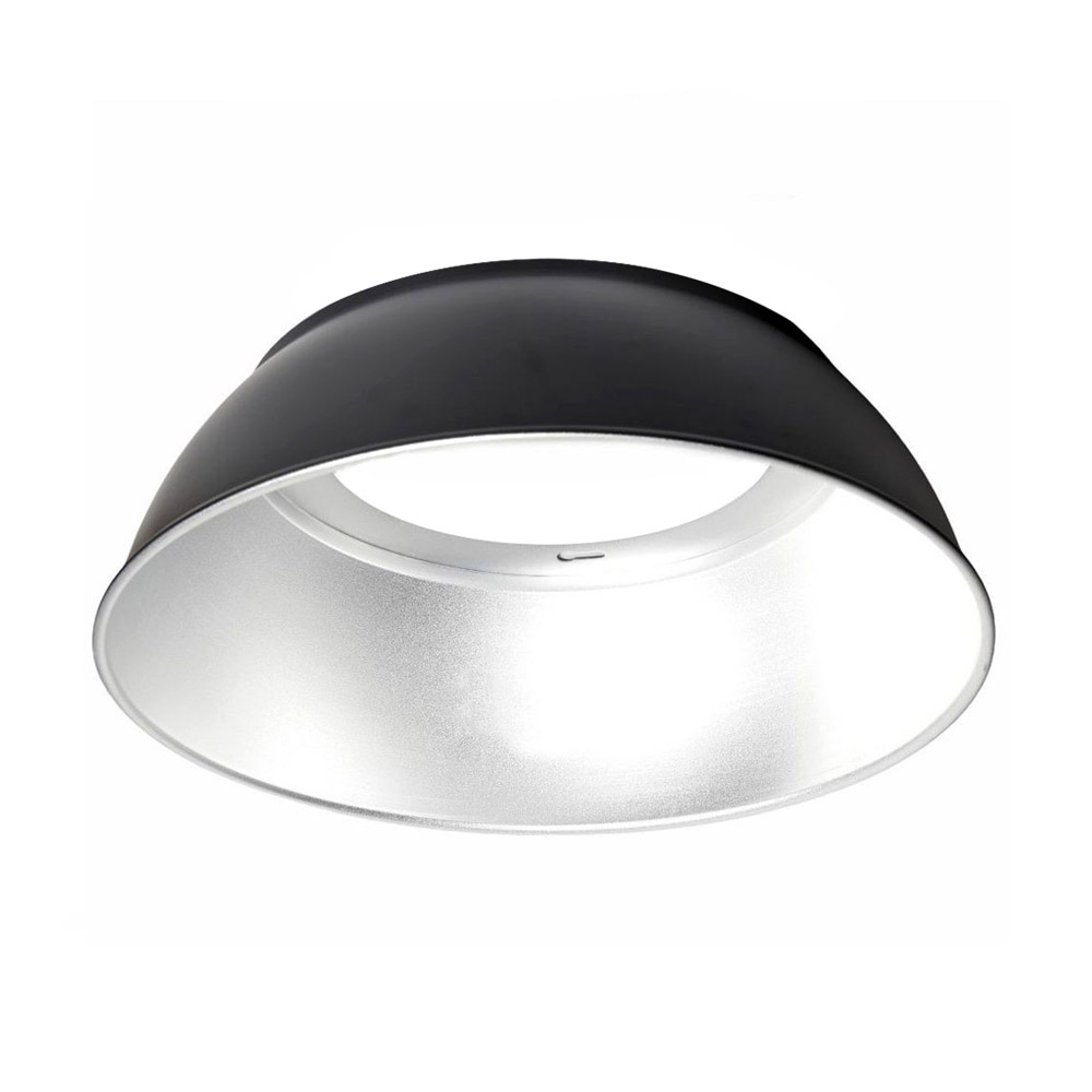 Reflector aluminio (100-150W) 60º, negro - XauenBatt Iluminación