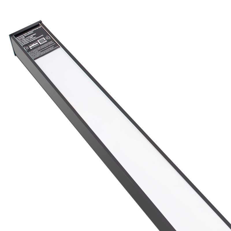 Pantalla LED METRO sensor movimiento, 3-18W, 120cm, negro, Blanco neutro - XauenBatt Iluminación