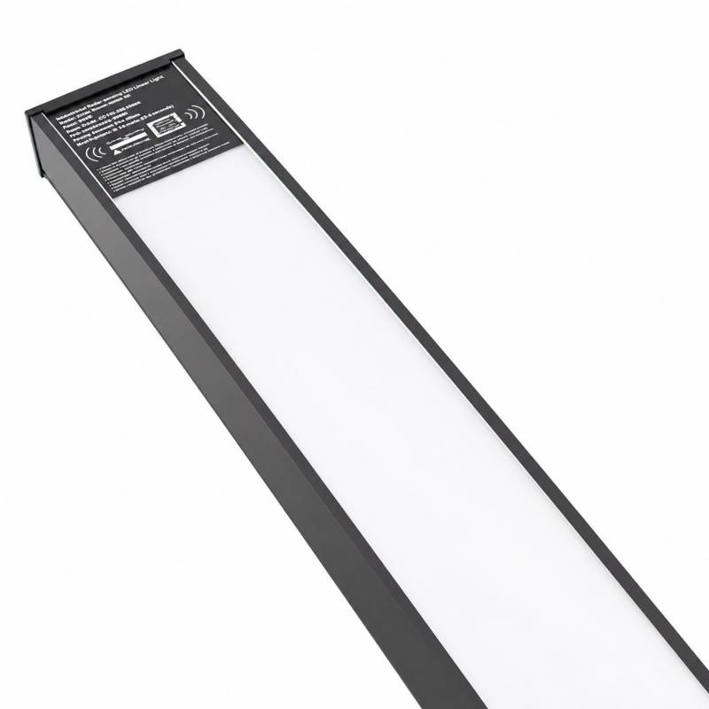 Pantalla LED METRO sensor movimiento, 3-36W, 120cm, negro, Blanco neutro - XauenBatt Iluminación