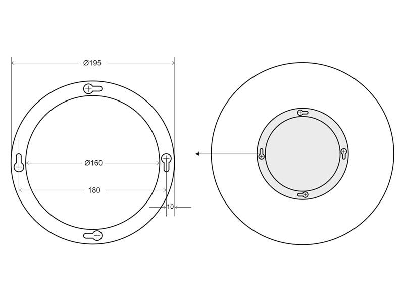 Campanas led industriales 11601-19 instalacion