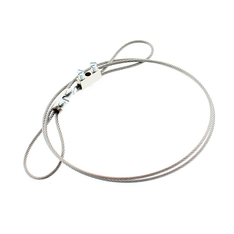 Cable acero 1m - XauenBatt Iluminación
