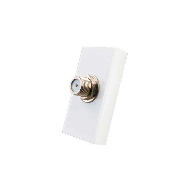Conector SAT blanco para mecanismo de empotrar LIVOLO - XauenBatt Iluminación