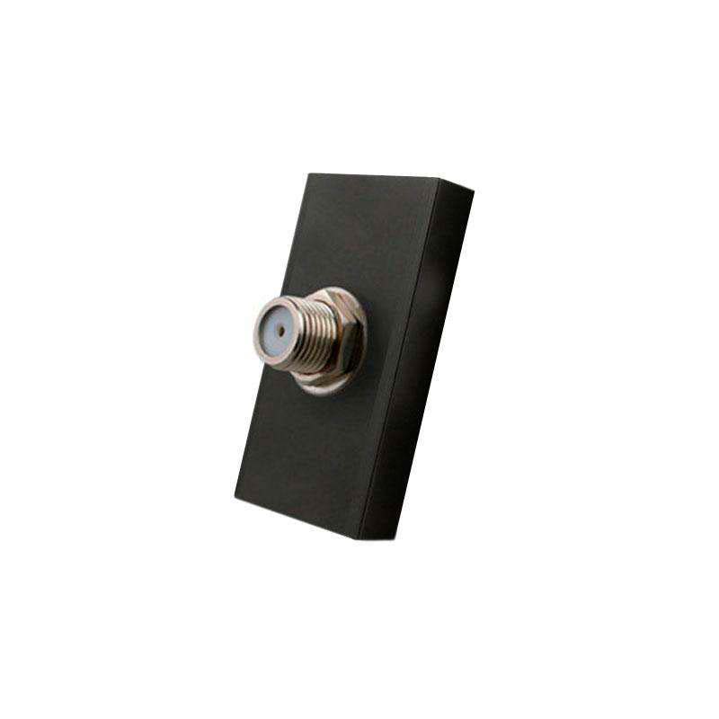 Conector SAT negro para mecanismo de empotrar LIVOLO - XauenBatt Iluminación