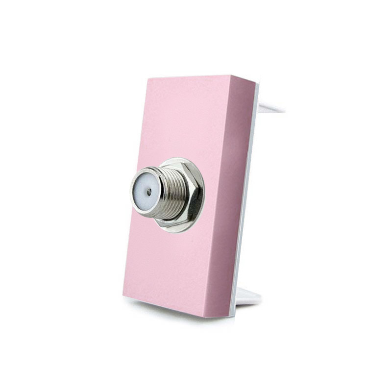 Conector SAT rosa para mecanismo de empotrar LIVOLO - XauenBatt Iluminación