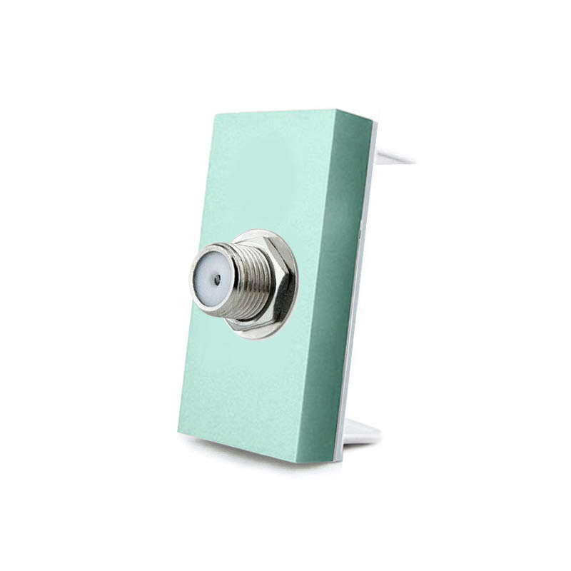 Conector SAT verde para mecanismo de empotrar LIVOLO - XauenBatt Iluminación