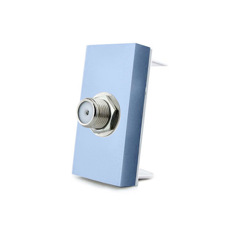 Conector SAT azul para mecanismo de empotrar LIVOLO - XauenBatt Iluminación