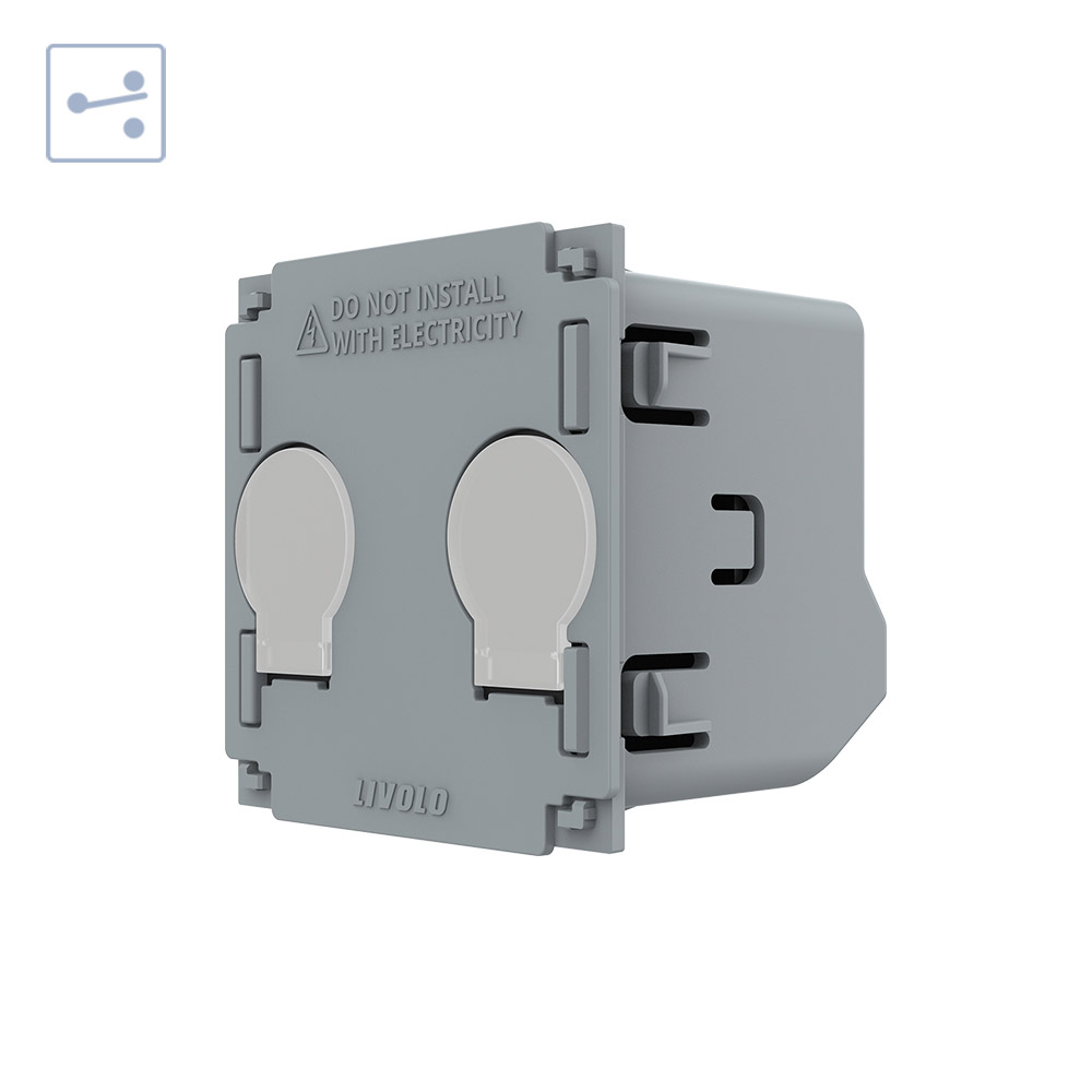 Conmutador táctil doble LIVOLO - XauenBatt Iluminación