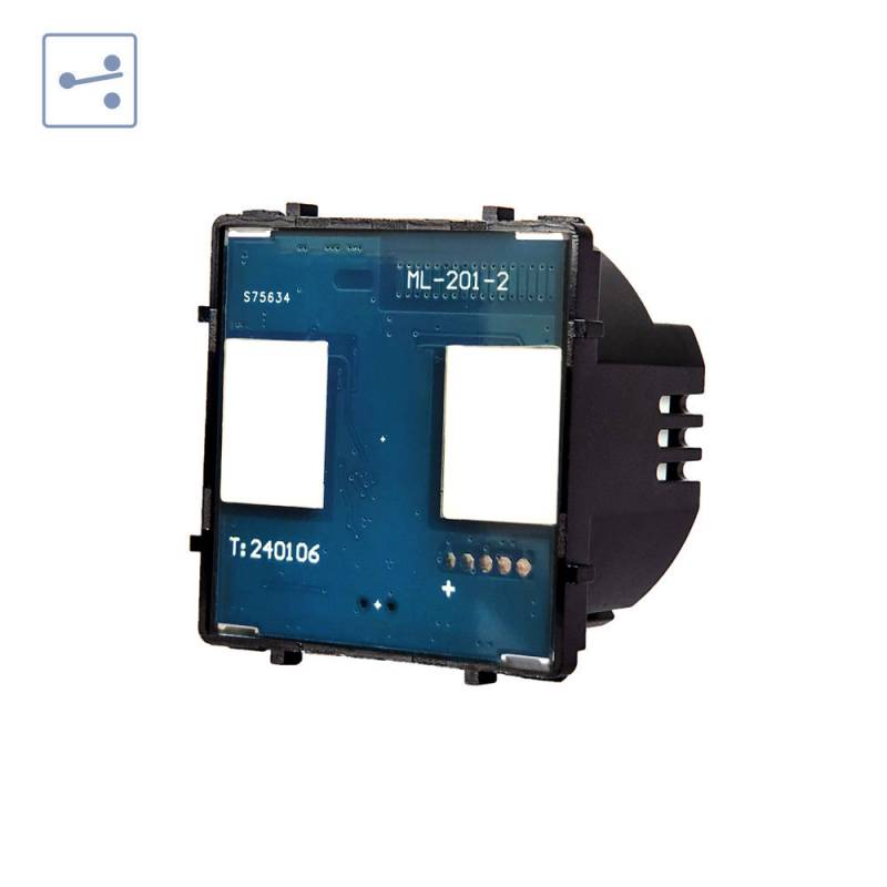 Conmutador táctil doble KOOB - XauenBatt Iluminación
