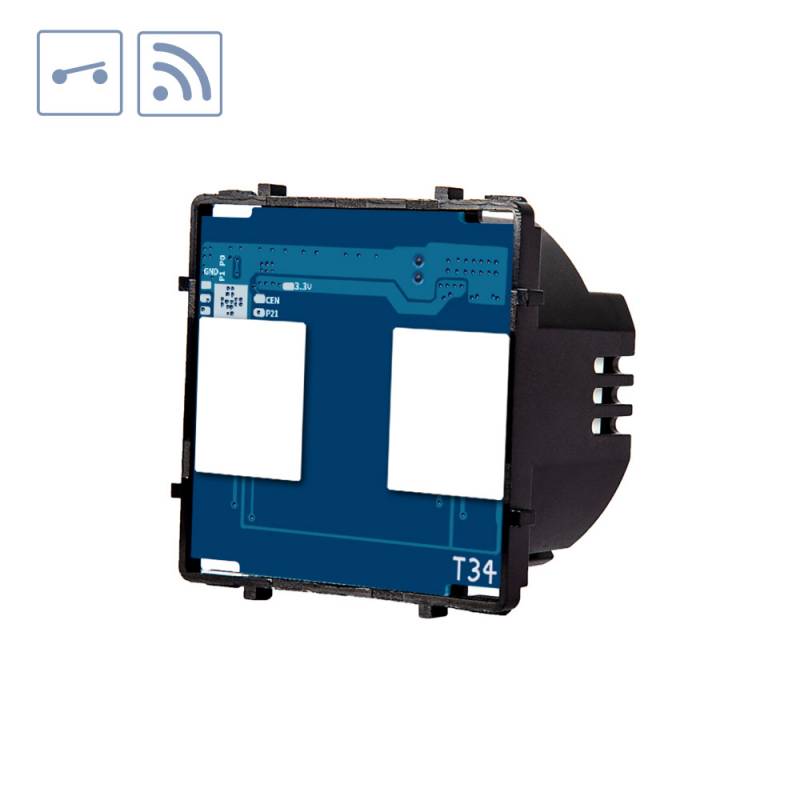 Interruptor / Conmutador táctil + WiFi doble KOOB - XauenBatt Iluminación