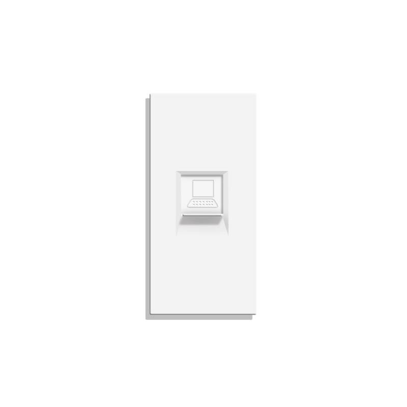 Conector Red RJ45, CAT 6 KOOB, blanco - XauenBatt Iluminación