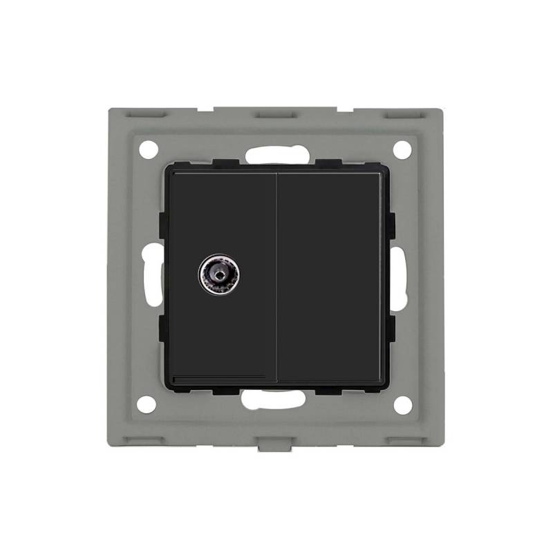 Conector TV + tapa negro - XauenBatt Iluminación