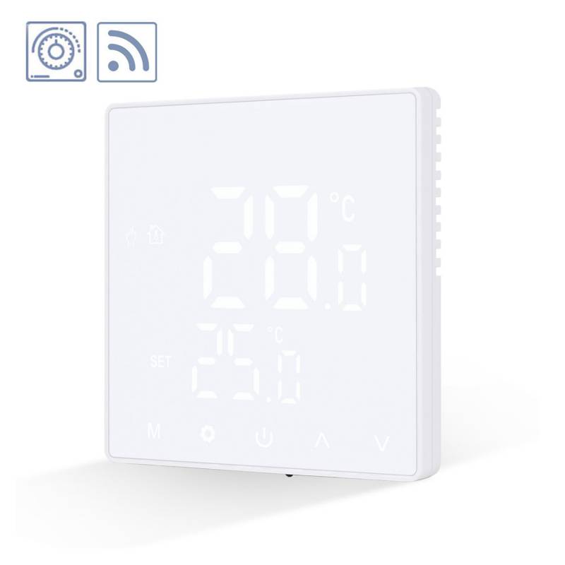 Termostato digital WiFi + ZigBee KOOB blanco - XauenBatt Iluminación