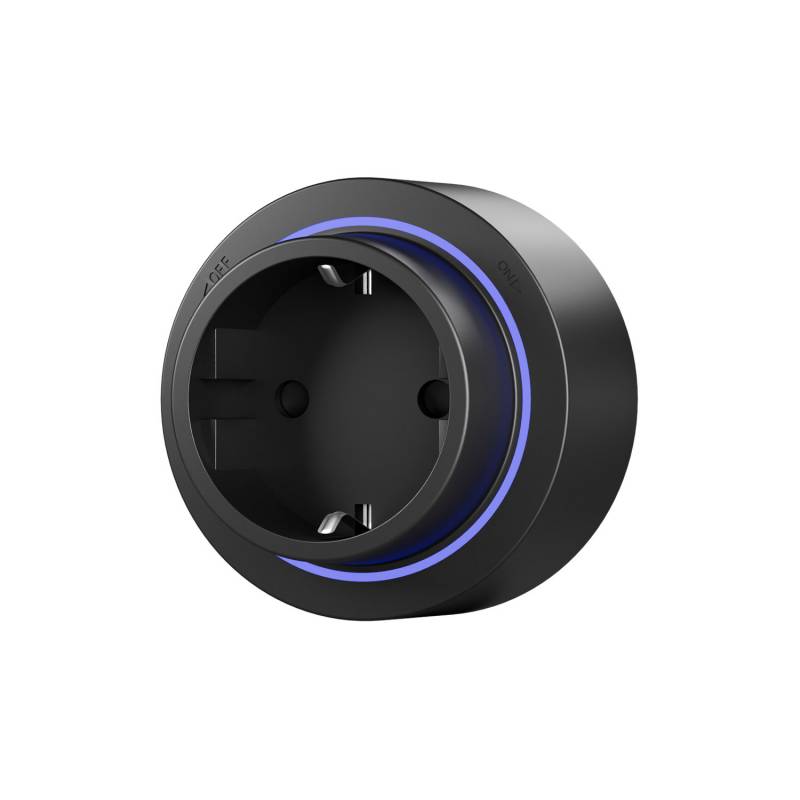 Base Enchufe EU SCHUKO 16A para carril KOOB, negro - XauenBatt Iluminación