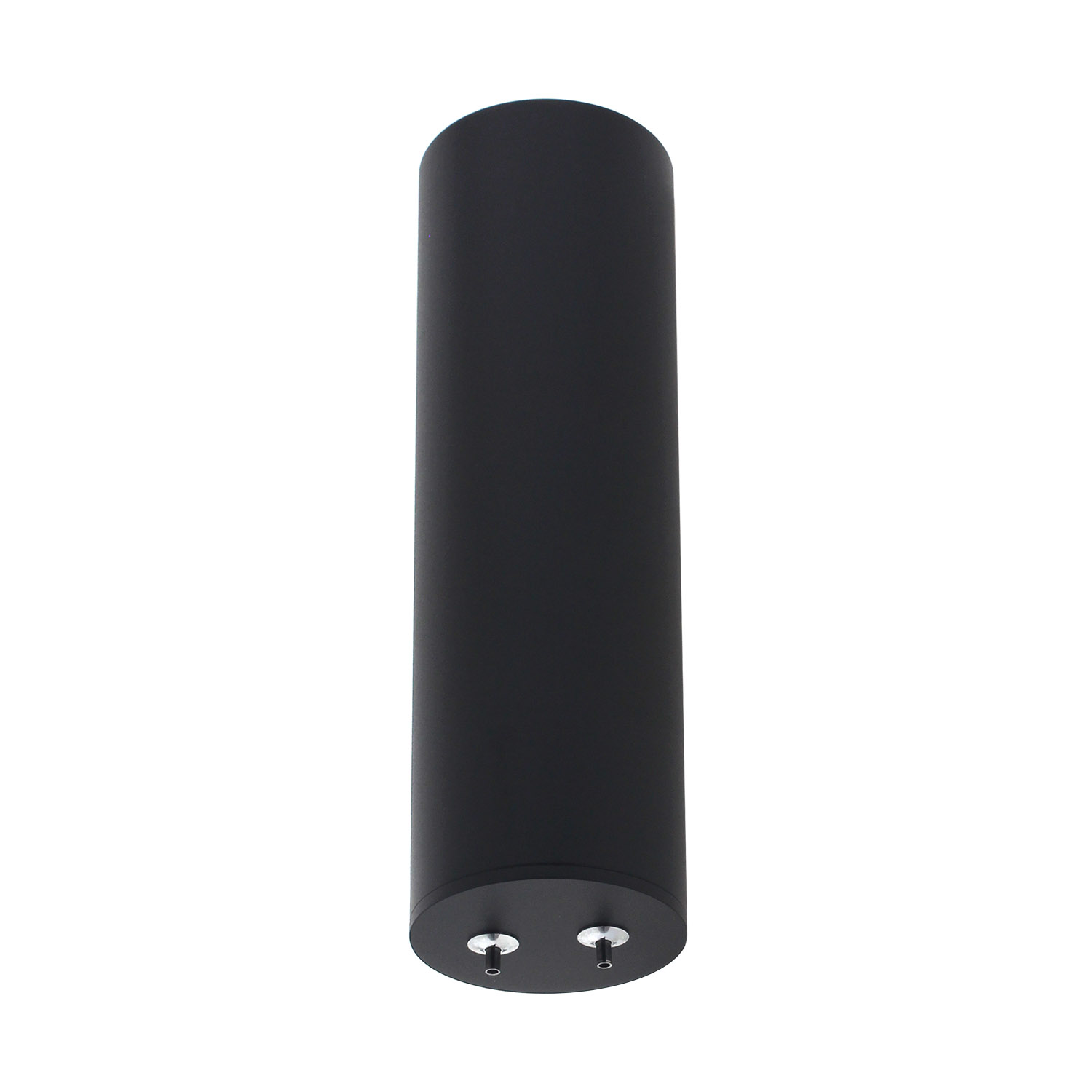 Florón redondo negro, Ø75x250mm - XauenBatt Iluminación