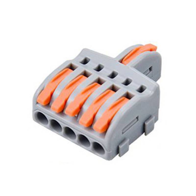 Conector rápido 1 a 5 cables 0,2-2,5mm2 - XauenBatt Iluminación