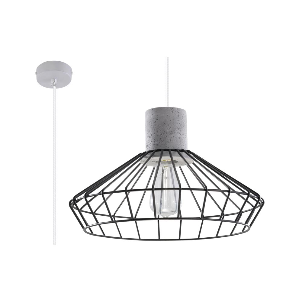 Lámpara colgante NELSON, E27 - XauenBatt Iluminación