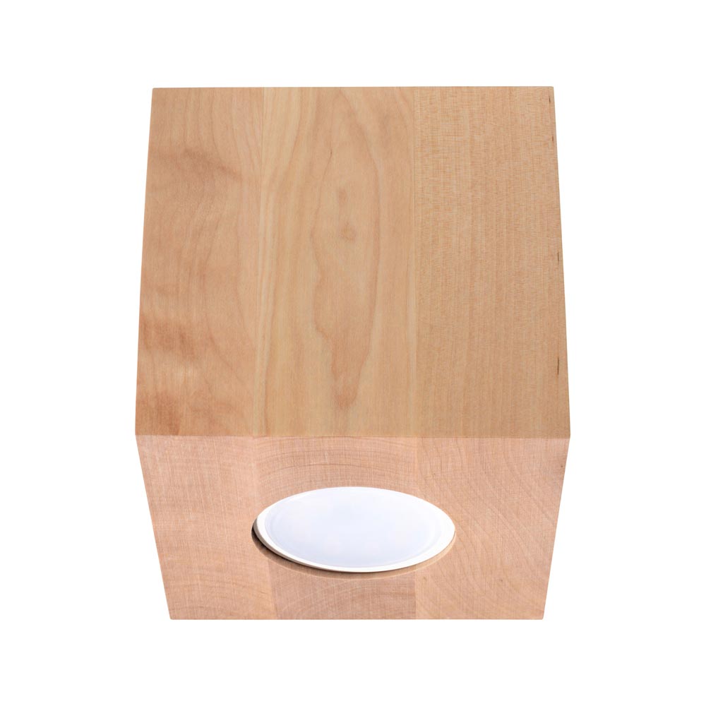 Luminaria de Madera QUAD, GU10 - XauenBatt Iluminación