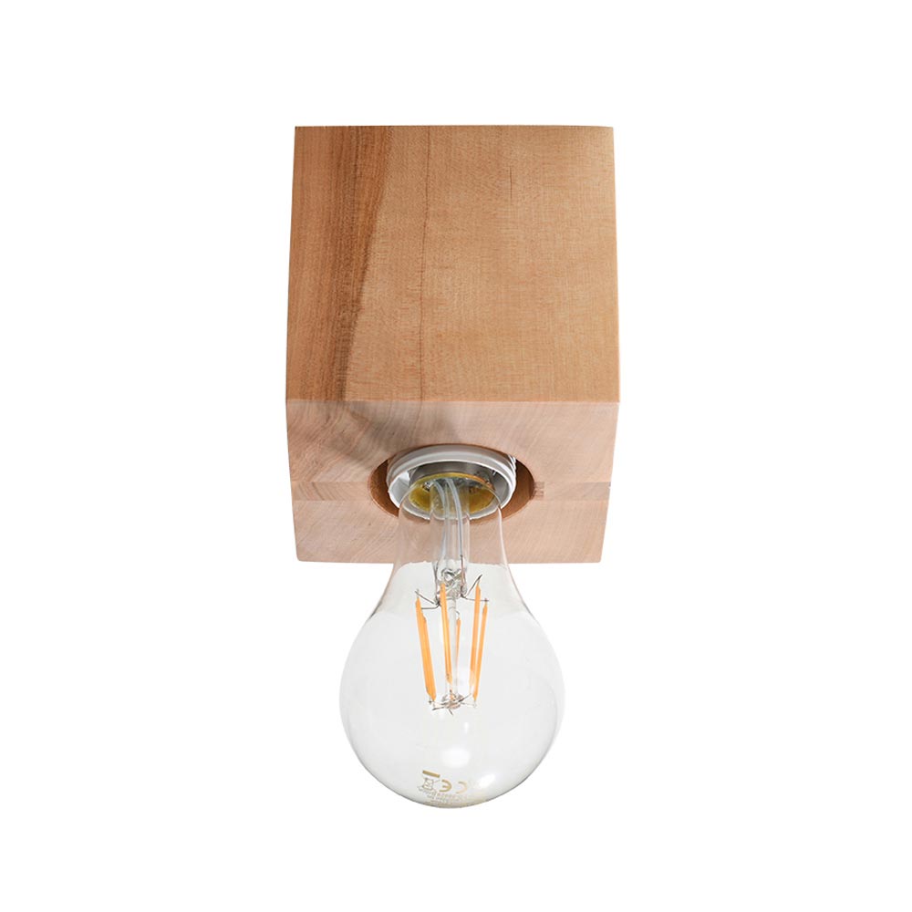 Luminaria de Madera ARIZ, E27 - XauenBatt Iluminación