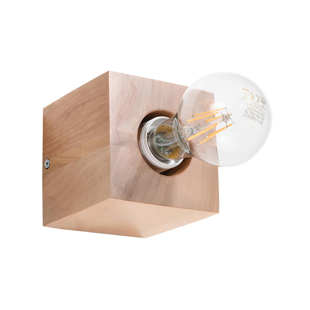 Aplique de Madera ARIZ, E27 - XauenBatt Iluminación