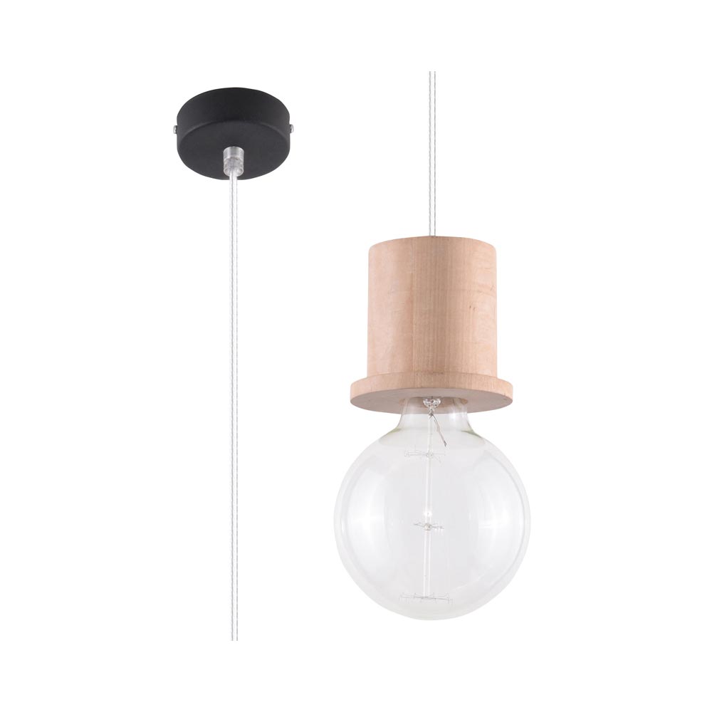 Lámpara colgante MILO, E27 - XauenBatt Iluminación
