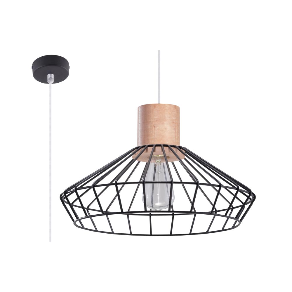 Lámpara colgante LORA, E27 - XauenBatt Iluminación
