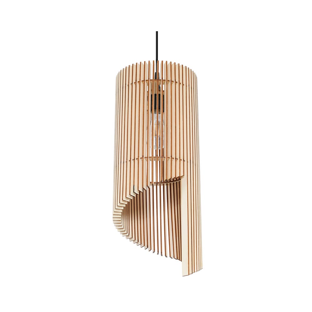 Lámpara colgante de madera ALEXIA, E27 - XauenBatt Iluminación